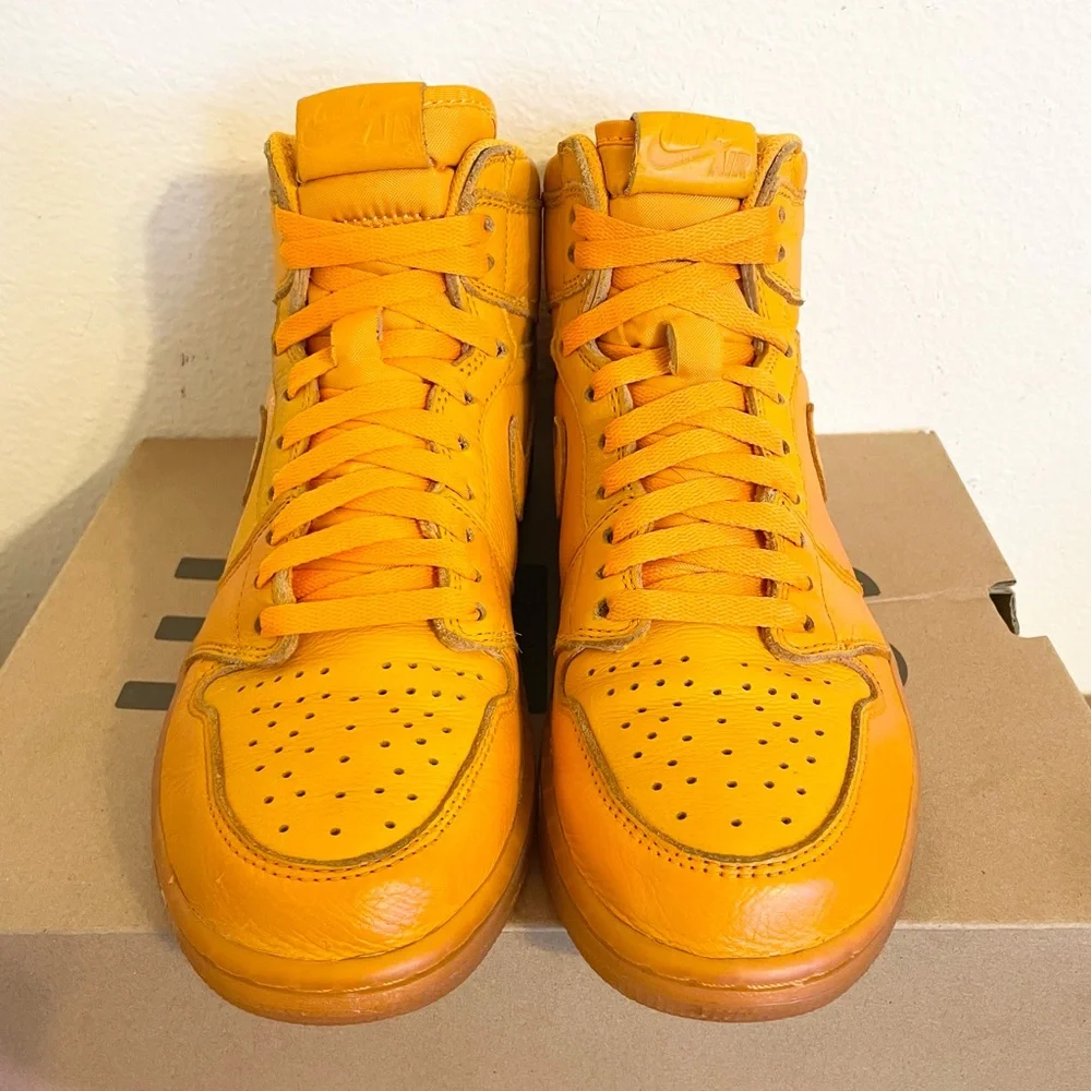 AUTHENTIC Jordan 1 Retro High Gatorade Orange Peel size 8 AJ5997-880 2017 USED